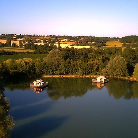 Готель Cabanes Flottantes Du Lac De Pelisse Douzains Екстер'єр фото